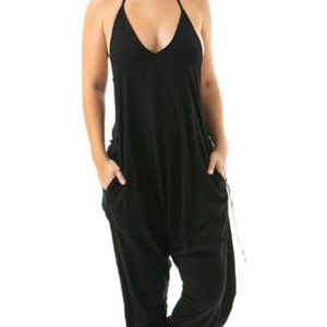 Buddha Pants BLACK HAREM JUMPER XXS